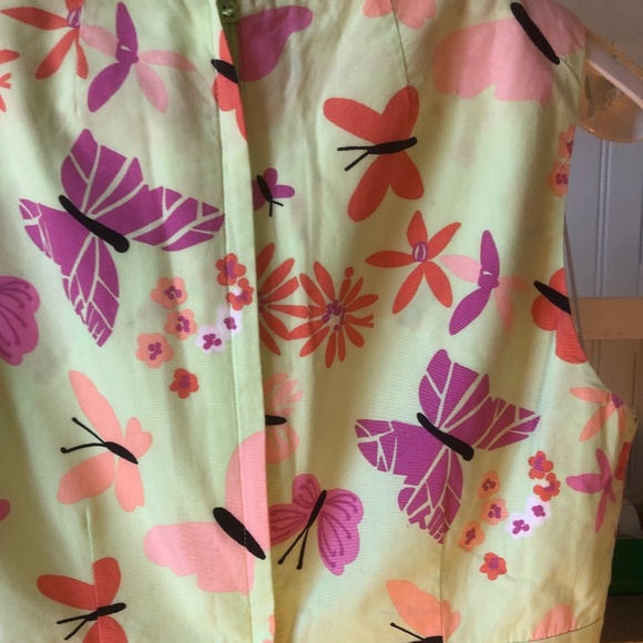 Lilly Pulitzer Butterfly & Flower Sundress - Picture 4 of 5